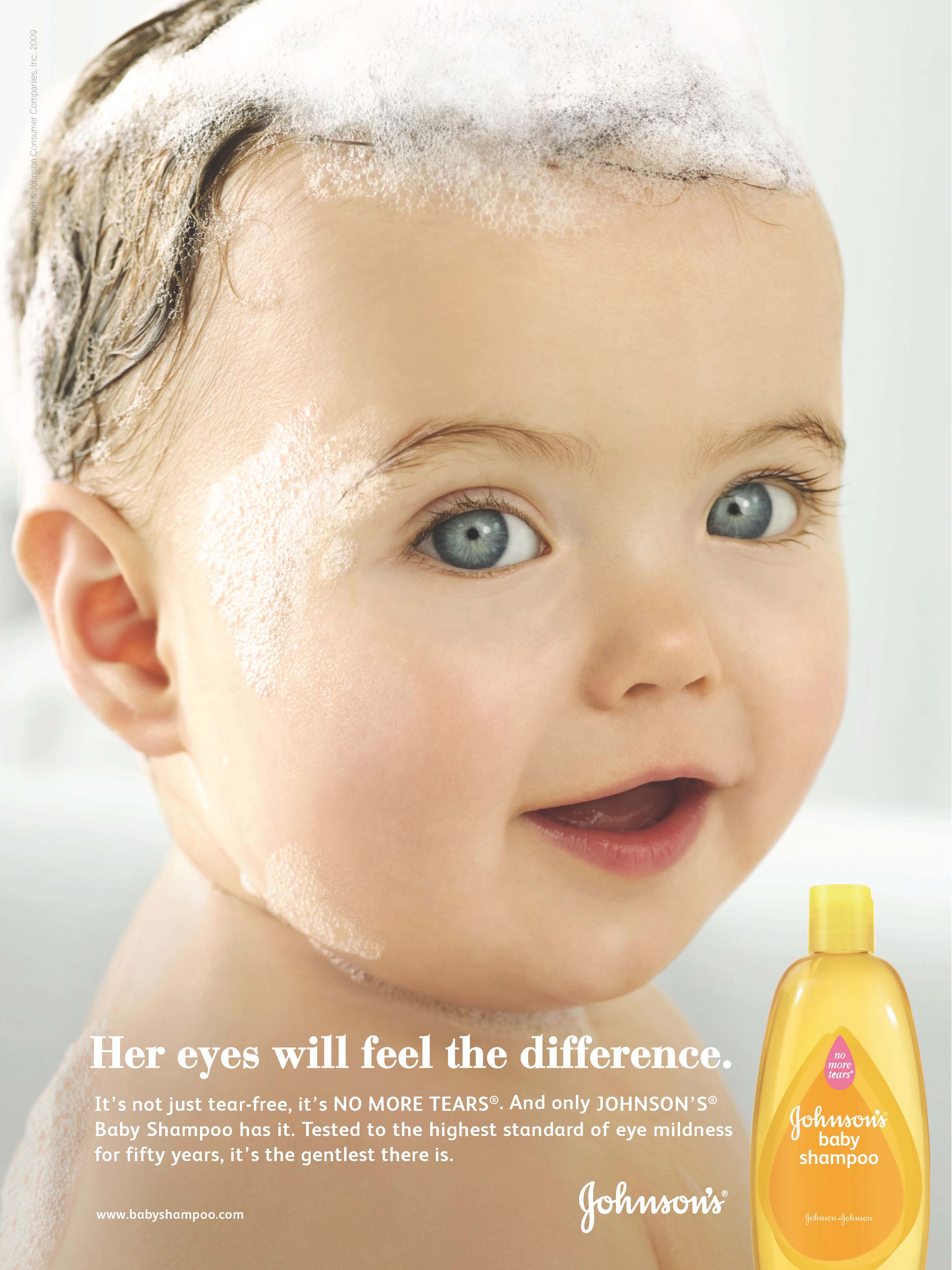 Johnson's Baby Gold Shampoo Campaign